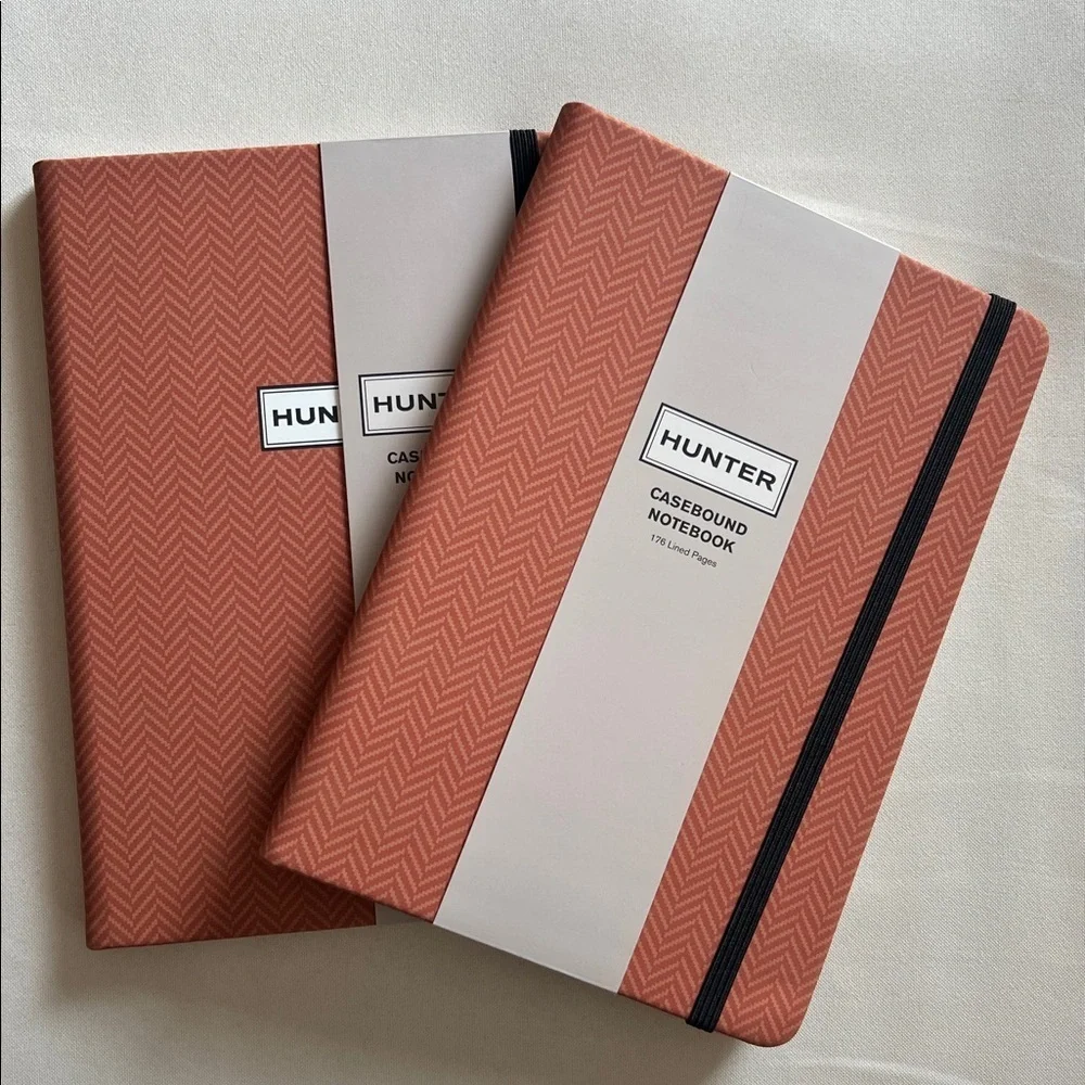 Hunter Brown Casebound Notebook with Black Elastic